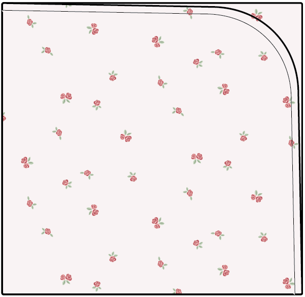 Rosebud Organic Cotton Knit Swaddle Blanket