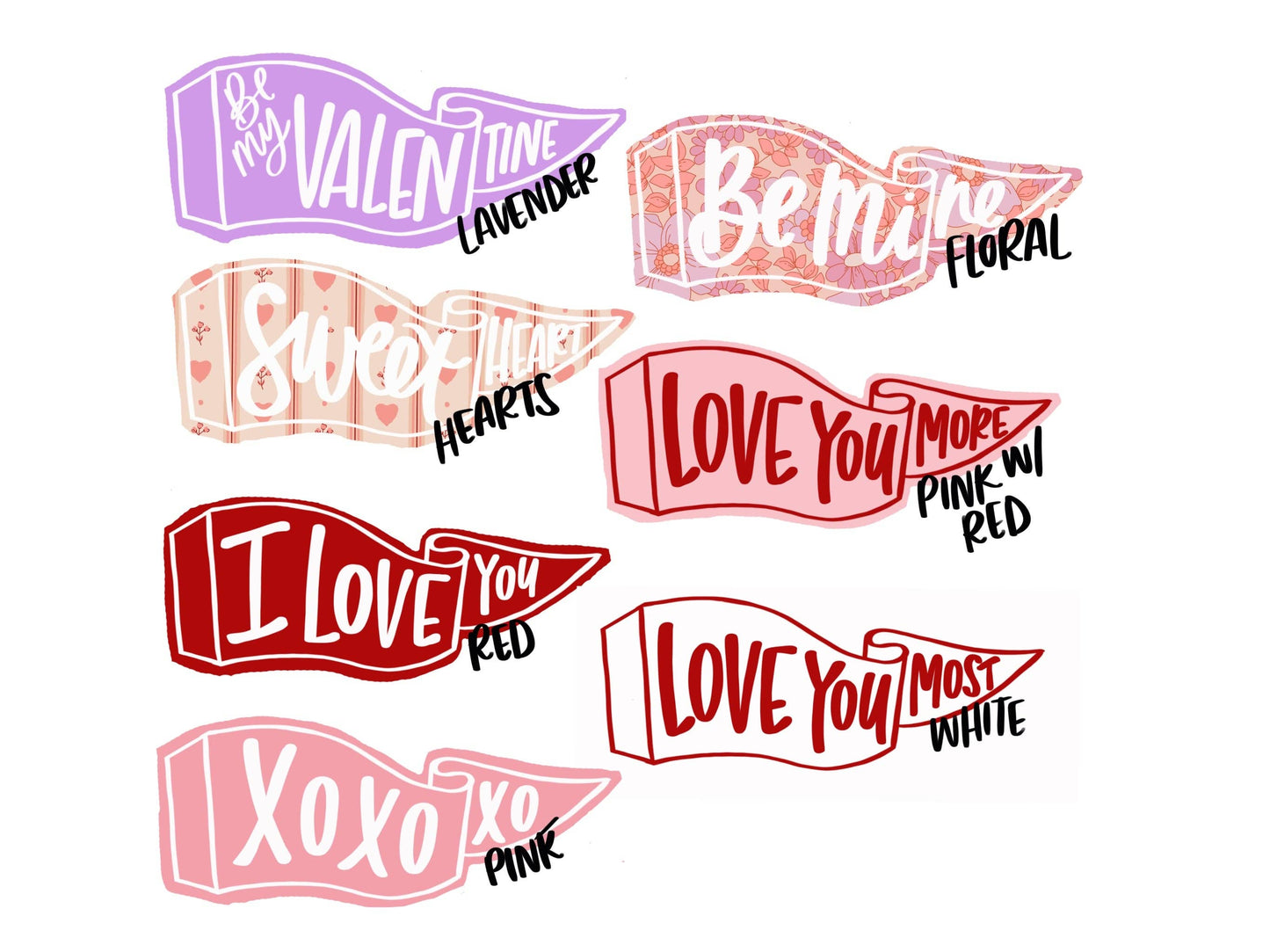 Be My Valentine Flag