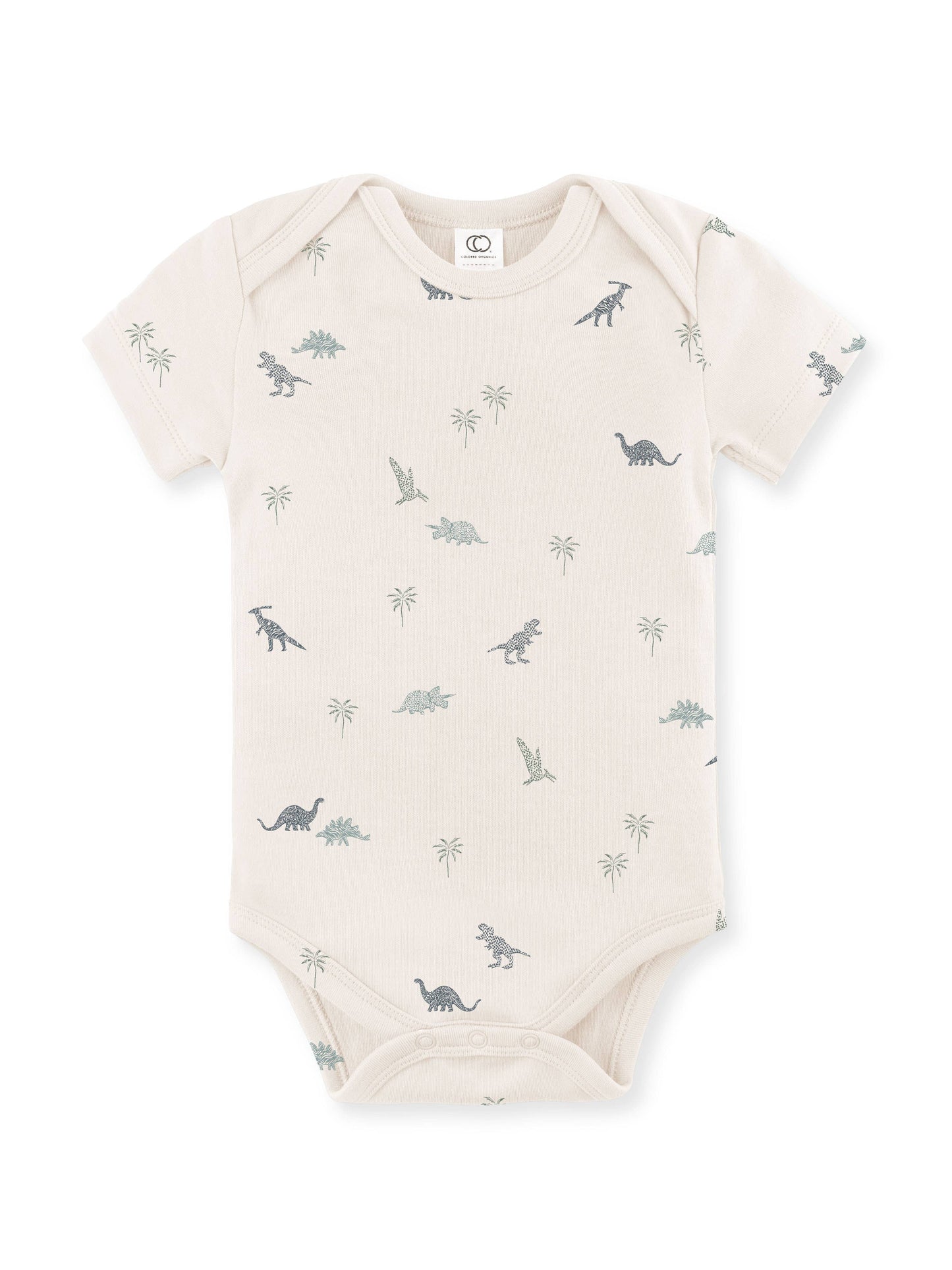 Dino-Mite Collection Afton Bodysuit - Dino / Thyme