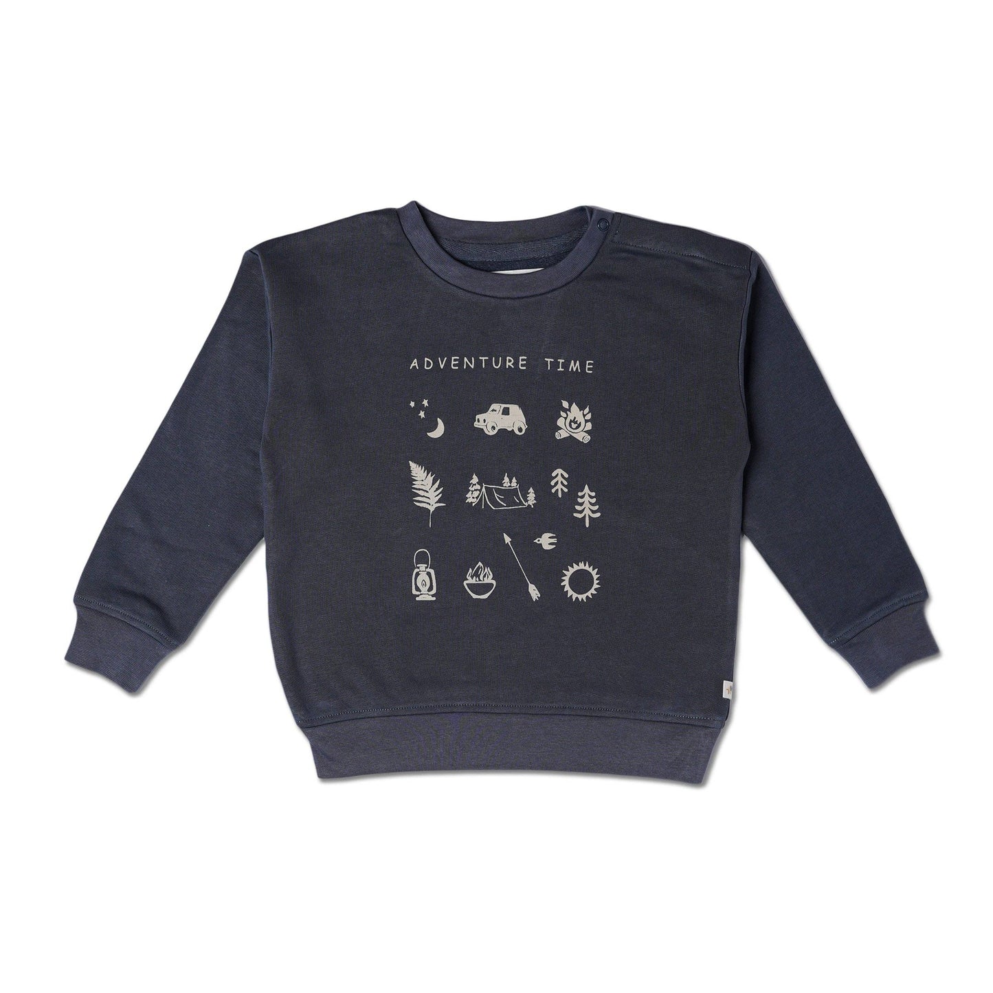 Organic Fleece Sweatshirt - Adventure