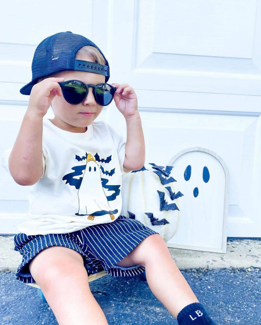 Halloween Skate Ghost Tee