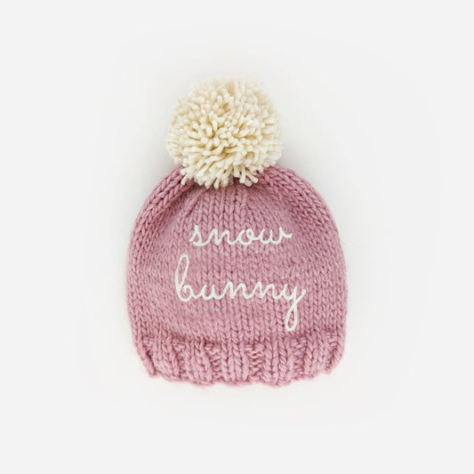 Snow Bunny Rosy Beanie Hat for Baby & Kids