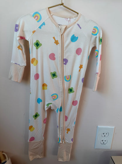 Lucky Charms Ribbed Bamboo Onesie