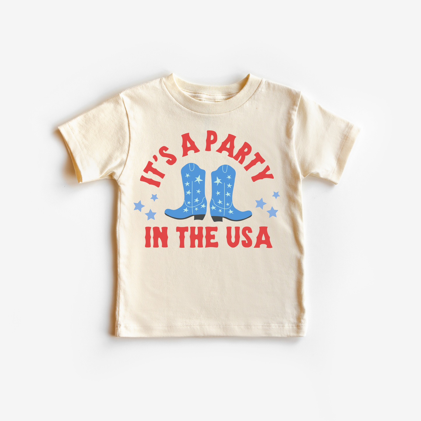 Party in the USA Cowboy Boots 4th of July Shirt