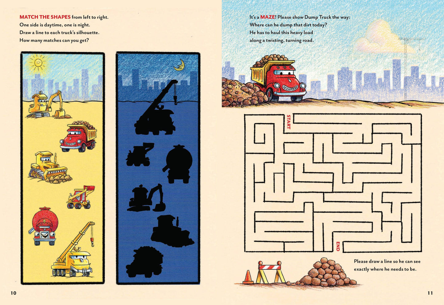 Goodnight, Goodnight, Construction Site Sticker & Activity Book