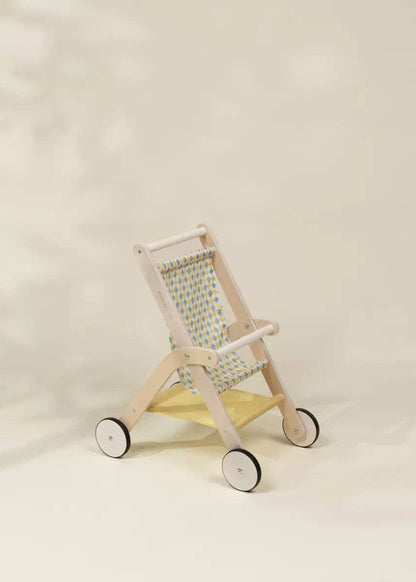 Wooden Doll Stroller