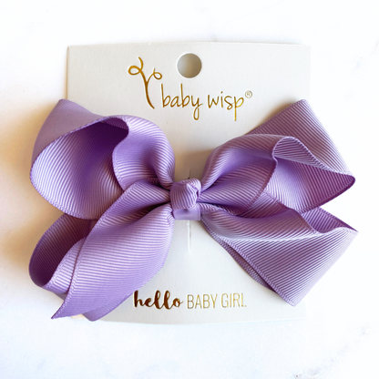 Sadie Grosgrain Ribbon Bow Alligator Hair Clip