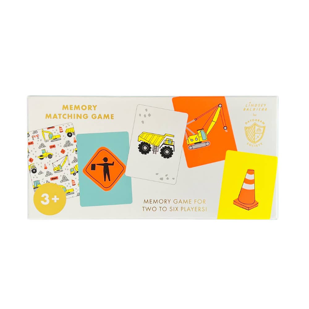 Under Construction Memory Match Game