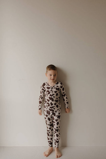 Bamboo Two Piece Pajamas | Moo!
