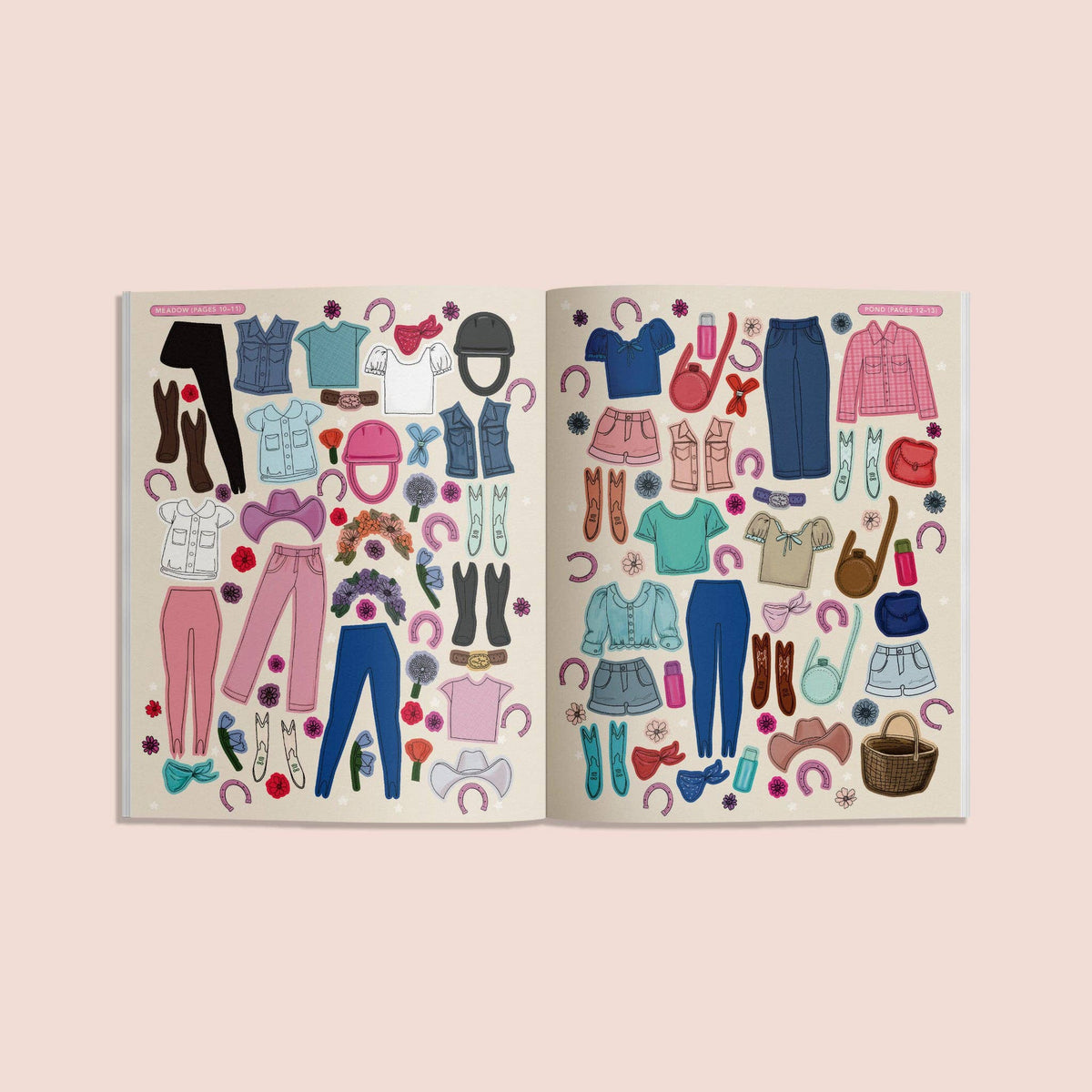 My Fancy Sticker Storybook: Horses & Ponies