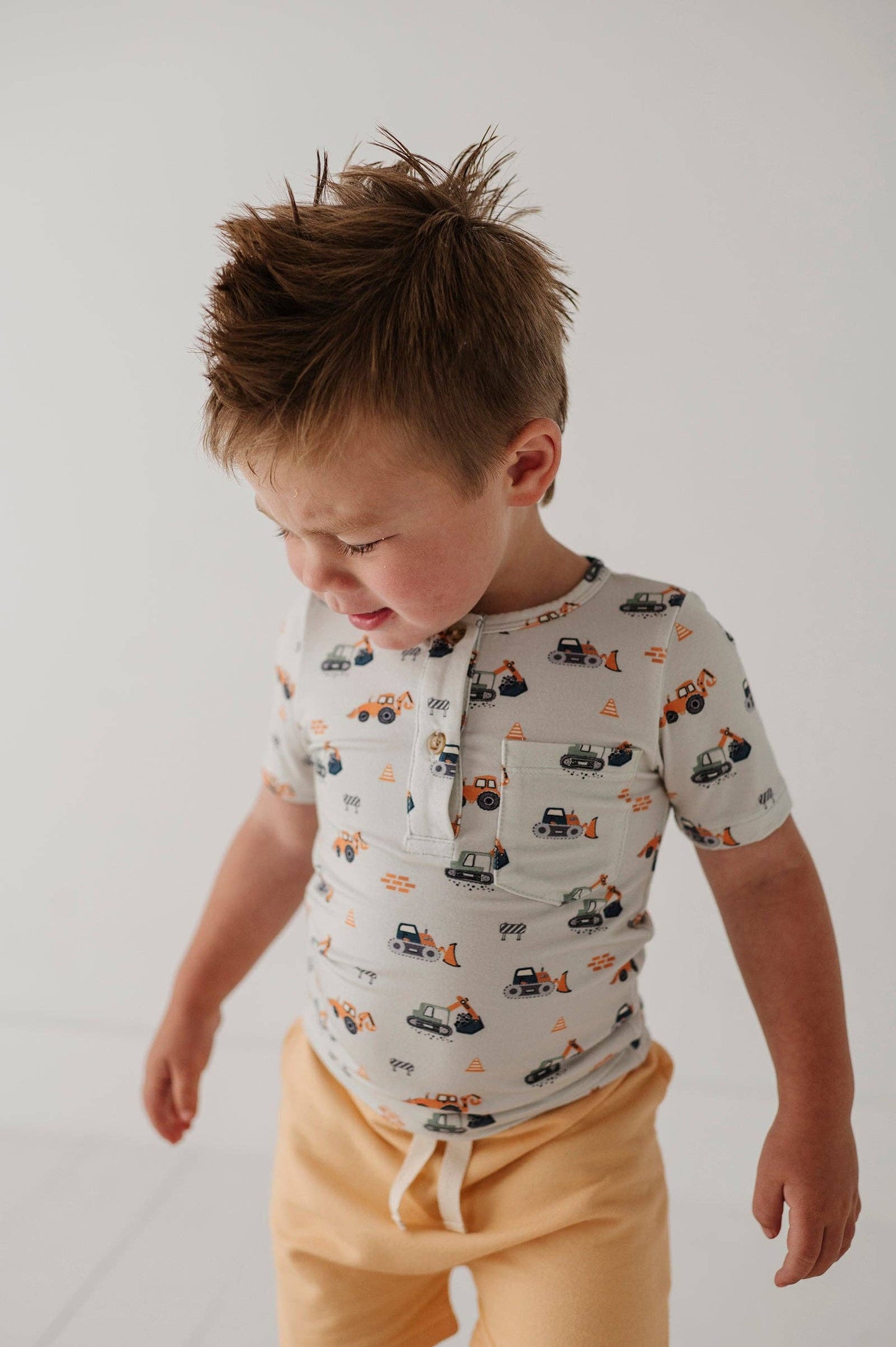 Construction Short Sleeve Shirt