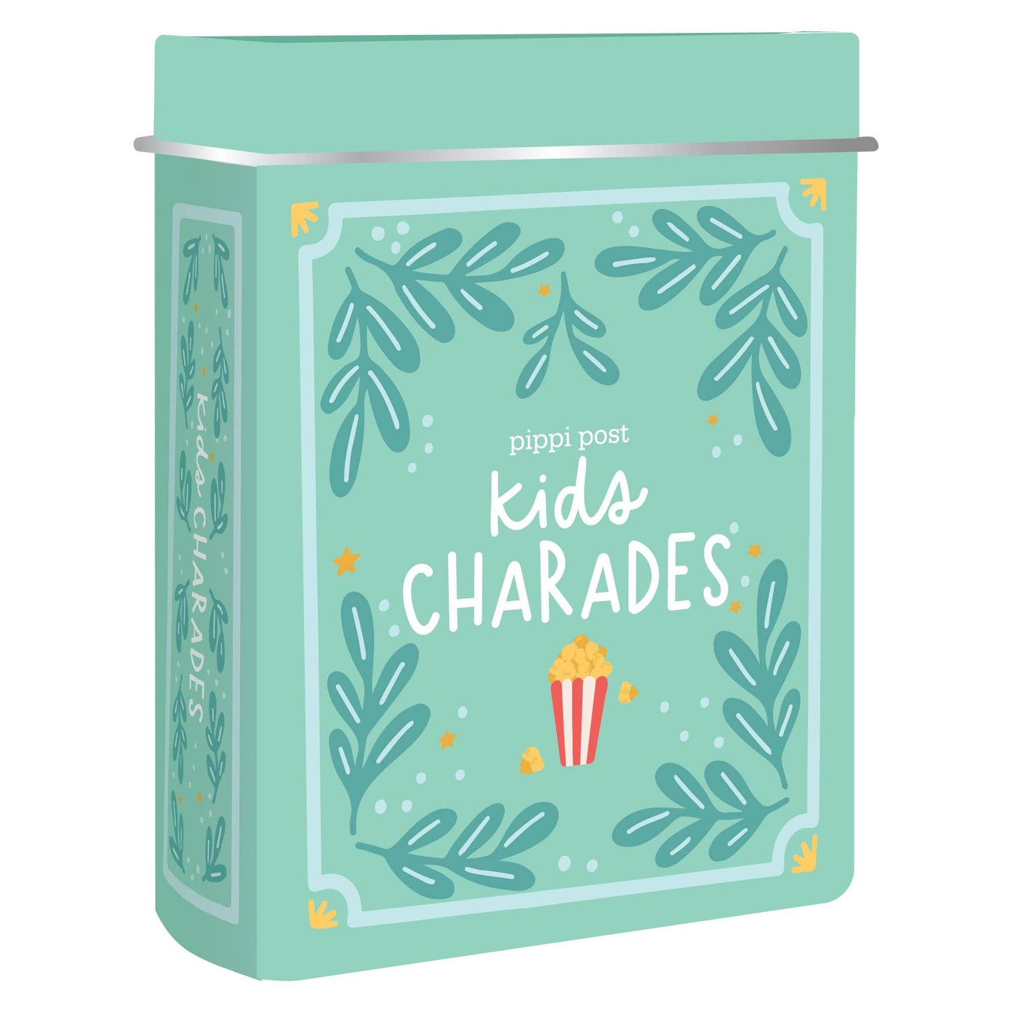Kids Charades Game - Deck of Cards + Storage Tin