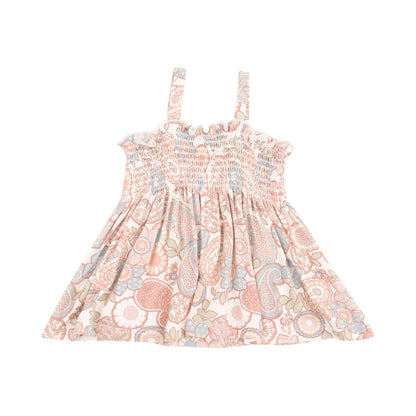 Smocked Top Folk Paisley