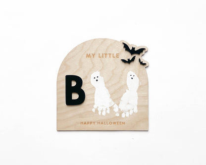 DIY "My Little Boo" Footprint