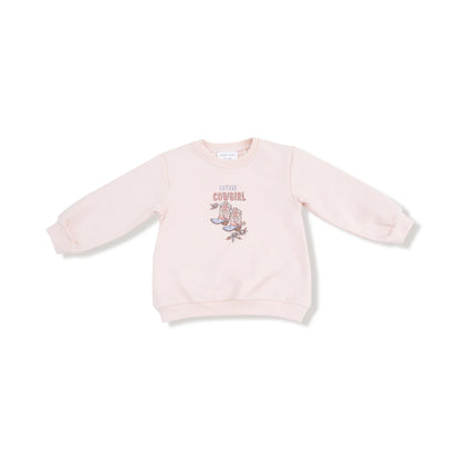 Future Cowgirl - Oversize Sweatshirt and Baby Bell Set