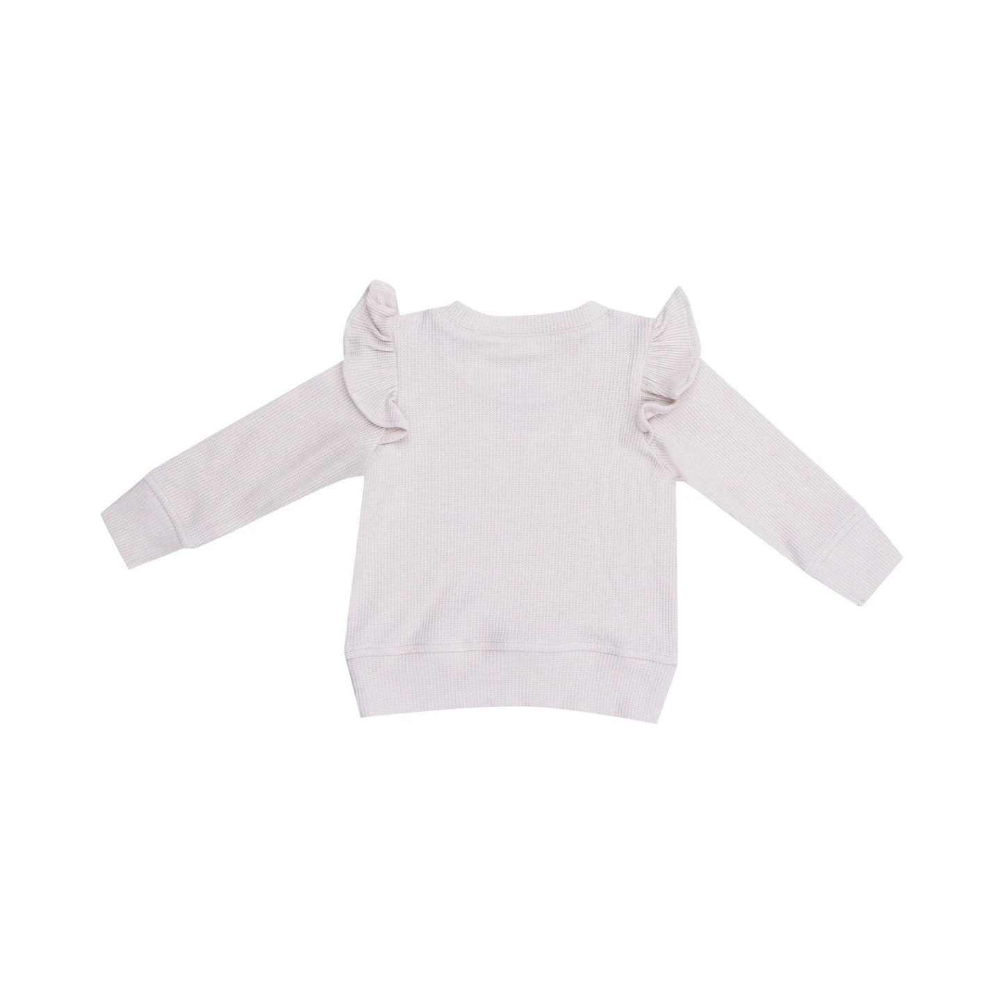 Thankful Ruffle Sweatshirt