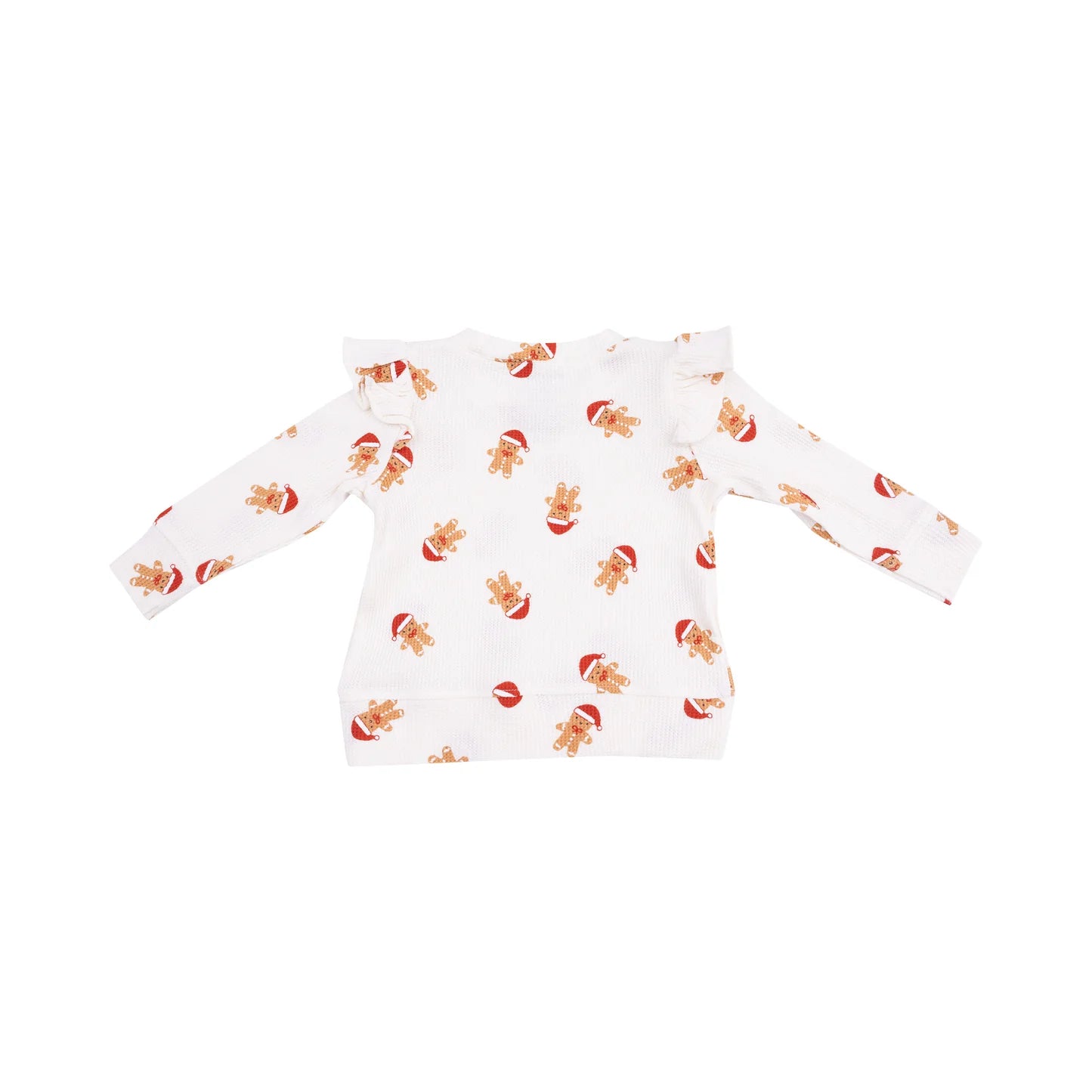 Gingerbread Ruffle Top
