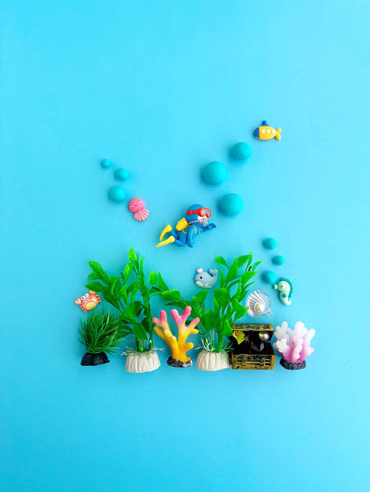 Ocean Explorer (Blue Hawaiian) KidDough Sensory Play Kit