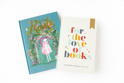 Reading Journal for Kids: For the Love of Books, A Book Journal and Planner for Children to Track, Log, Report and Review