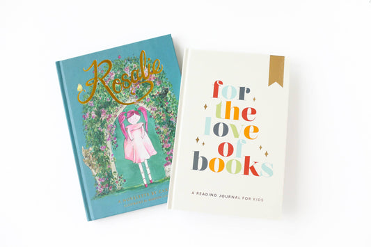 Reading Journal for Kids: For the Love of Books, A Book Journal and Planner for Children to Track, Log, Report and Review