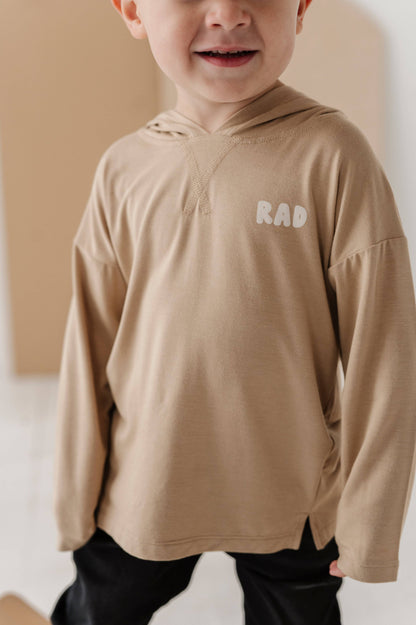 "Rad" Boy's Jersey Hoodie