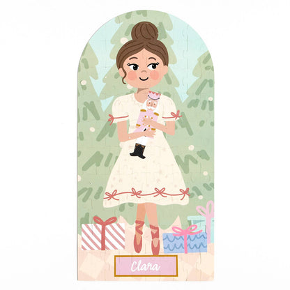 The Nutcracker & Clara -Double-Sided Character Jigsaw Puzzle