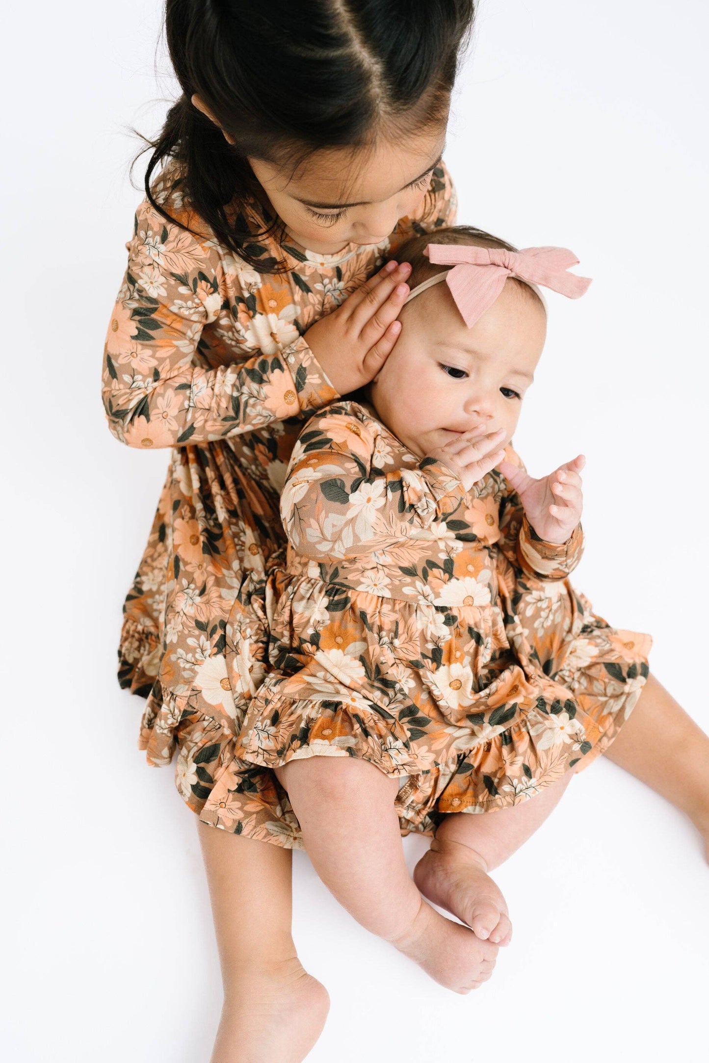 Autumn Bloom Bamboo Twirl Dress