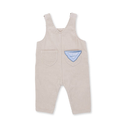 Peyote Corduroy - Uni Old School Overall with Horse Applique, view 2