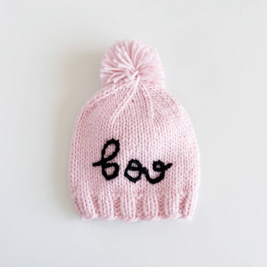 Boo Baby Hat Halloween Pumpkin Kid Fall Pink