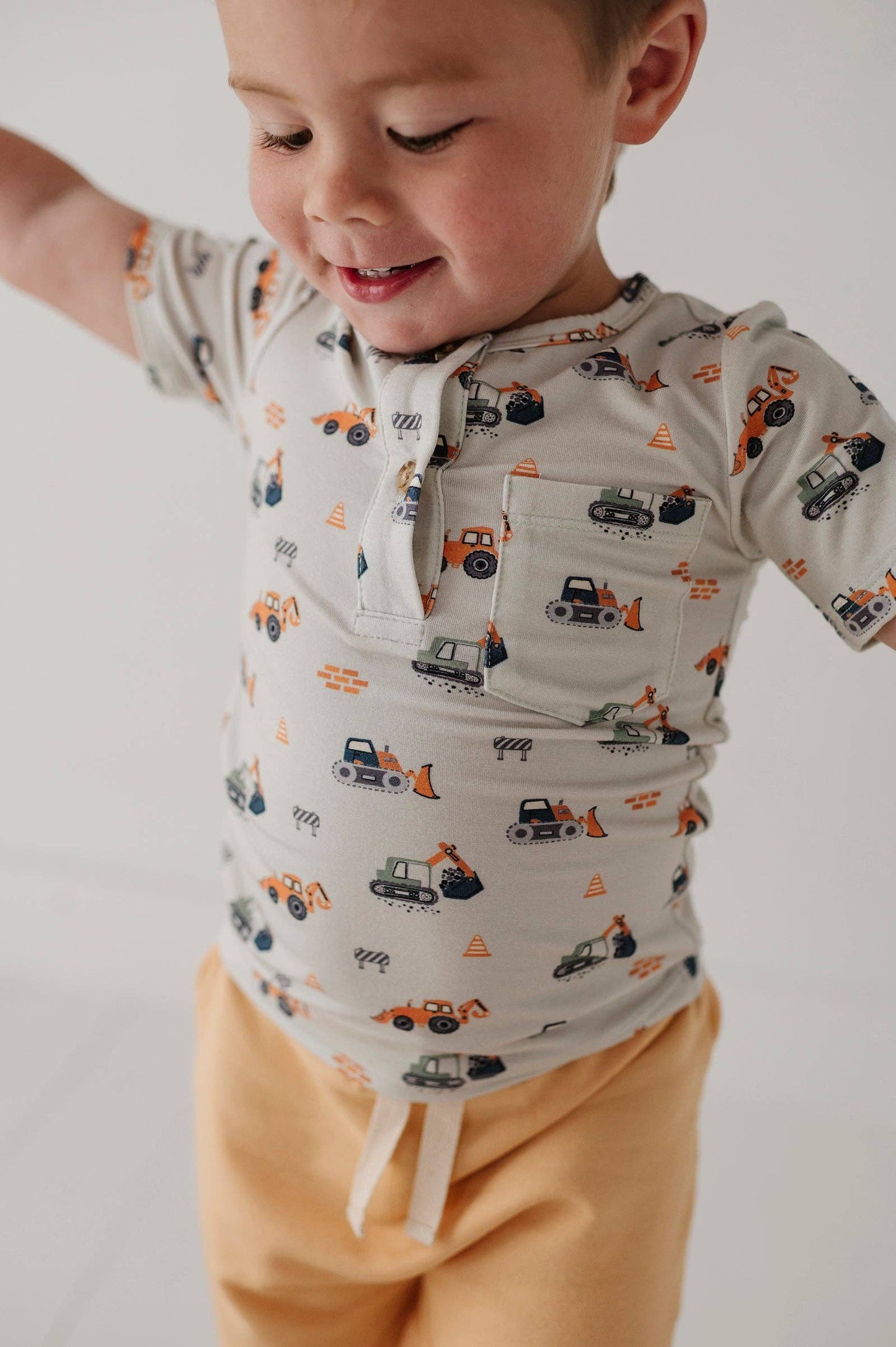 Construction Short Sleeve Shirt