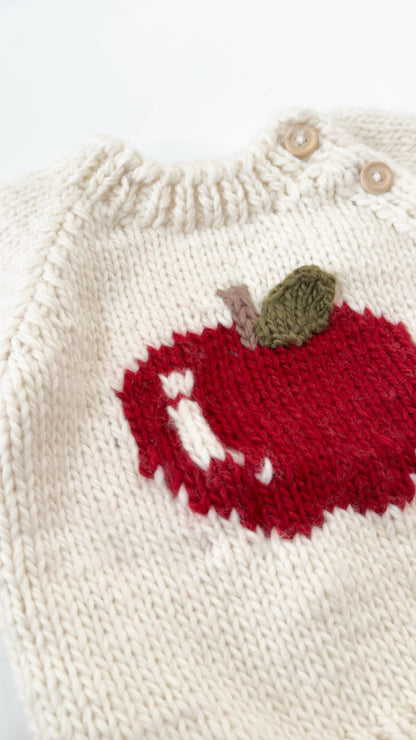 Apple Pullover Sweater