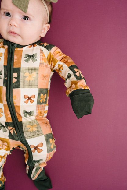 Bow Patchwork Bamboo Sleeper