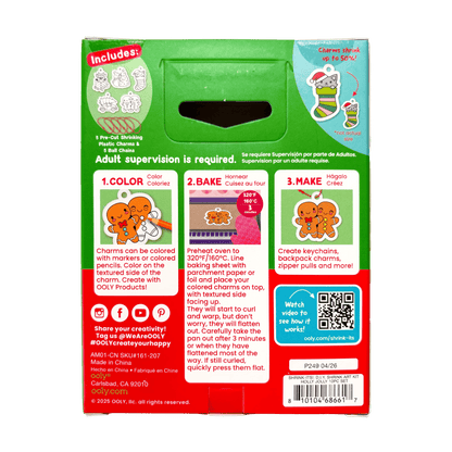 Mini Shrink-Its! DIY Shrink Art Kit - Holly Jolly - view 6