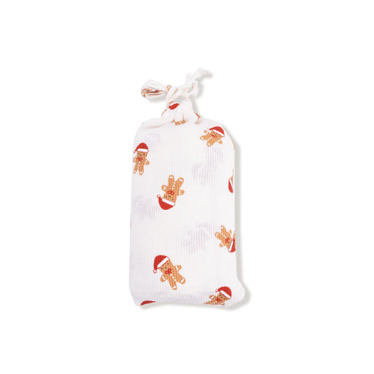 Gingerbread Swaddle Blanket
