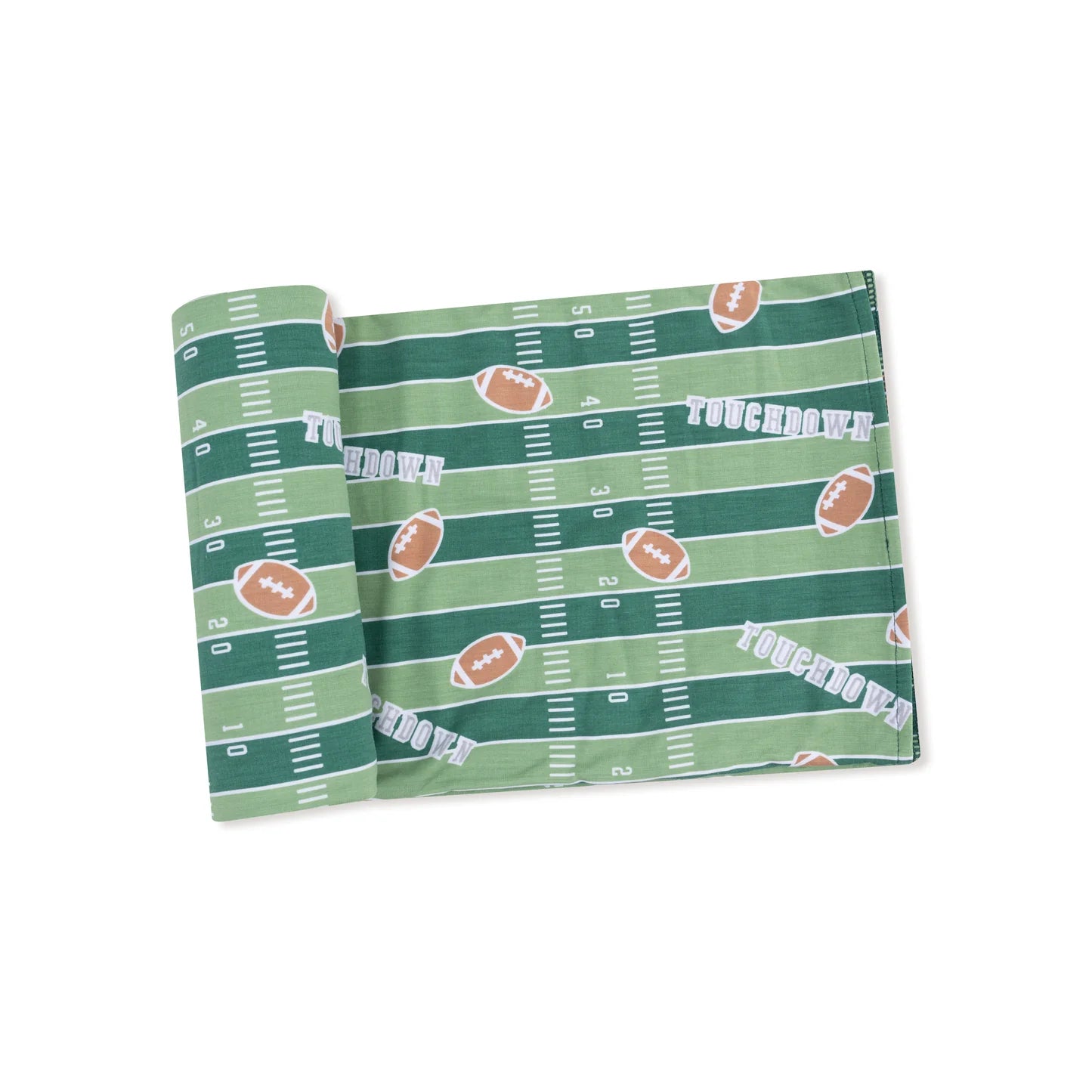 Football Field - Glow in the Dark  Swaddle Blanket