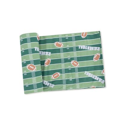 Football Field - Glow in the Dark  Swaddle Blanket