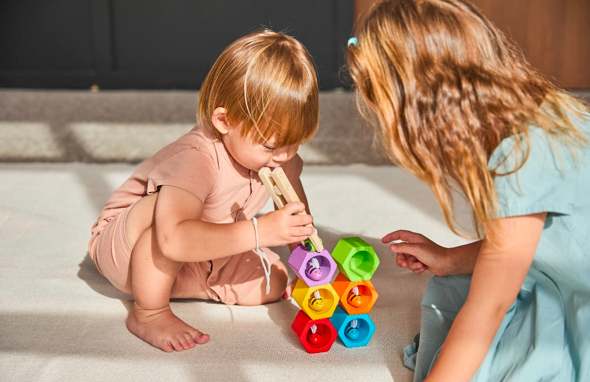 Beehives Wooden Toy