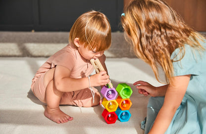 Beehives Wooden Toy