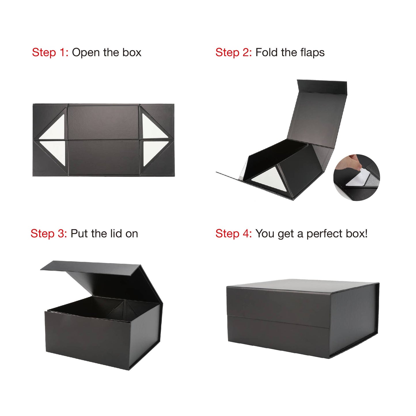 Collapsible Gift Box with Magnetic Closure (Small)