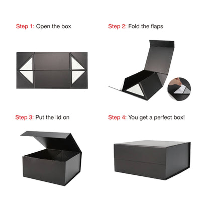 Collapsible Gift Box with Magnetic Closure (Small)