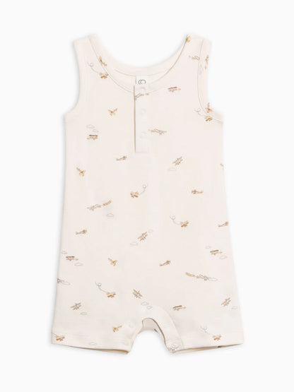 Nile Romper - Airplane / Mist