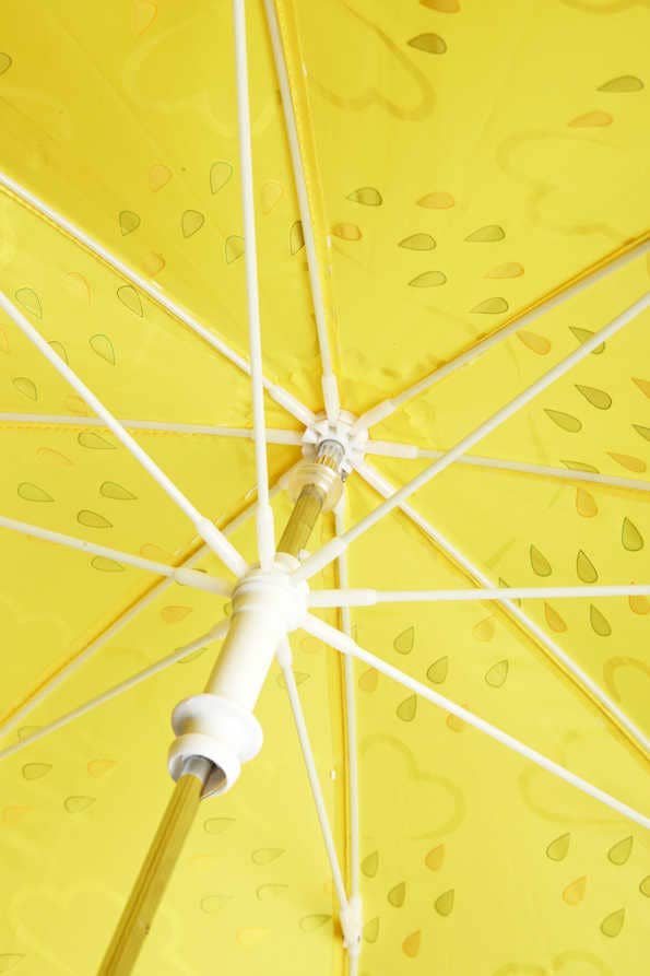 Little Kids Colour-Revealing Umbrella in Yellow