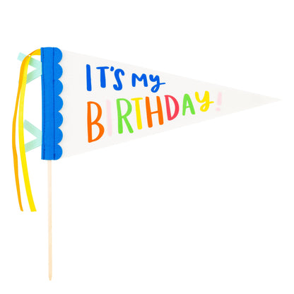 It’s My Birthday Felt Pennant Banner