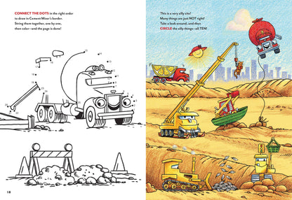 Goodnight, Goodnight, Construction Site Sticker & Activity Book