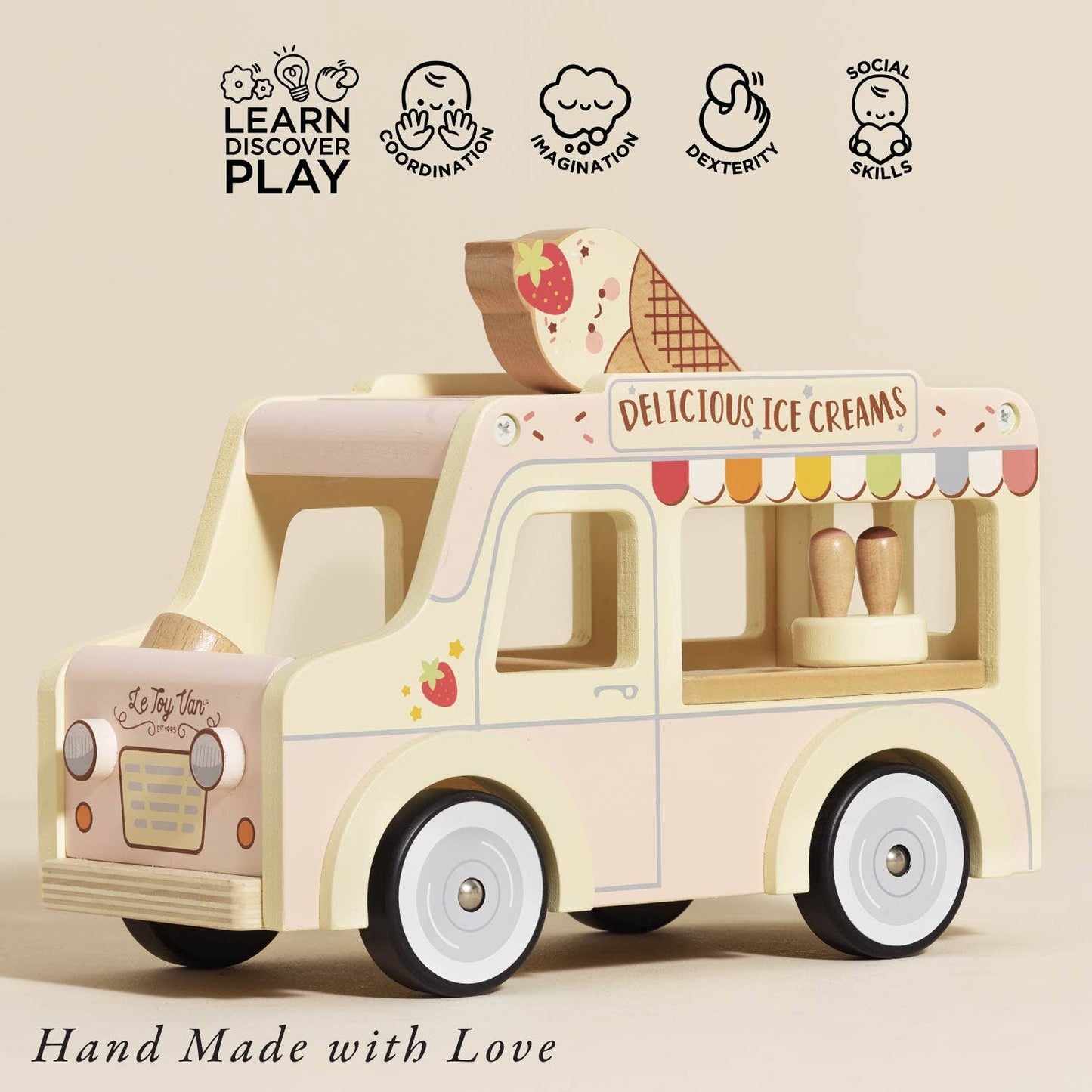 Wooden Ice Cream Van
