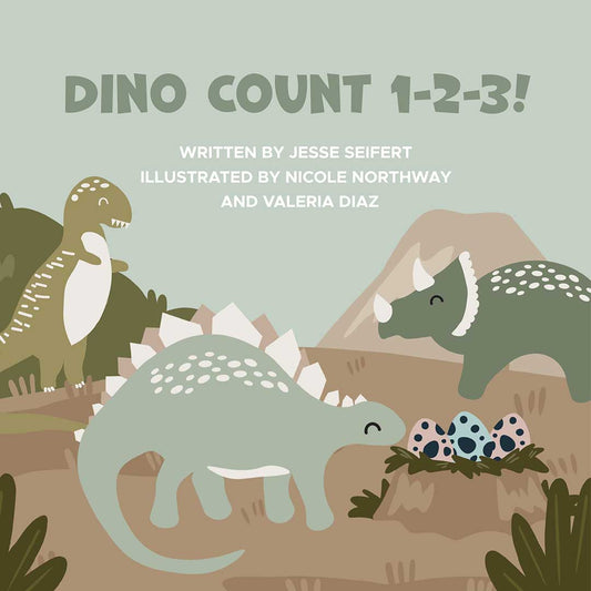 Dino Count 123 Counting Baby Board Book