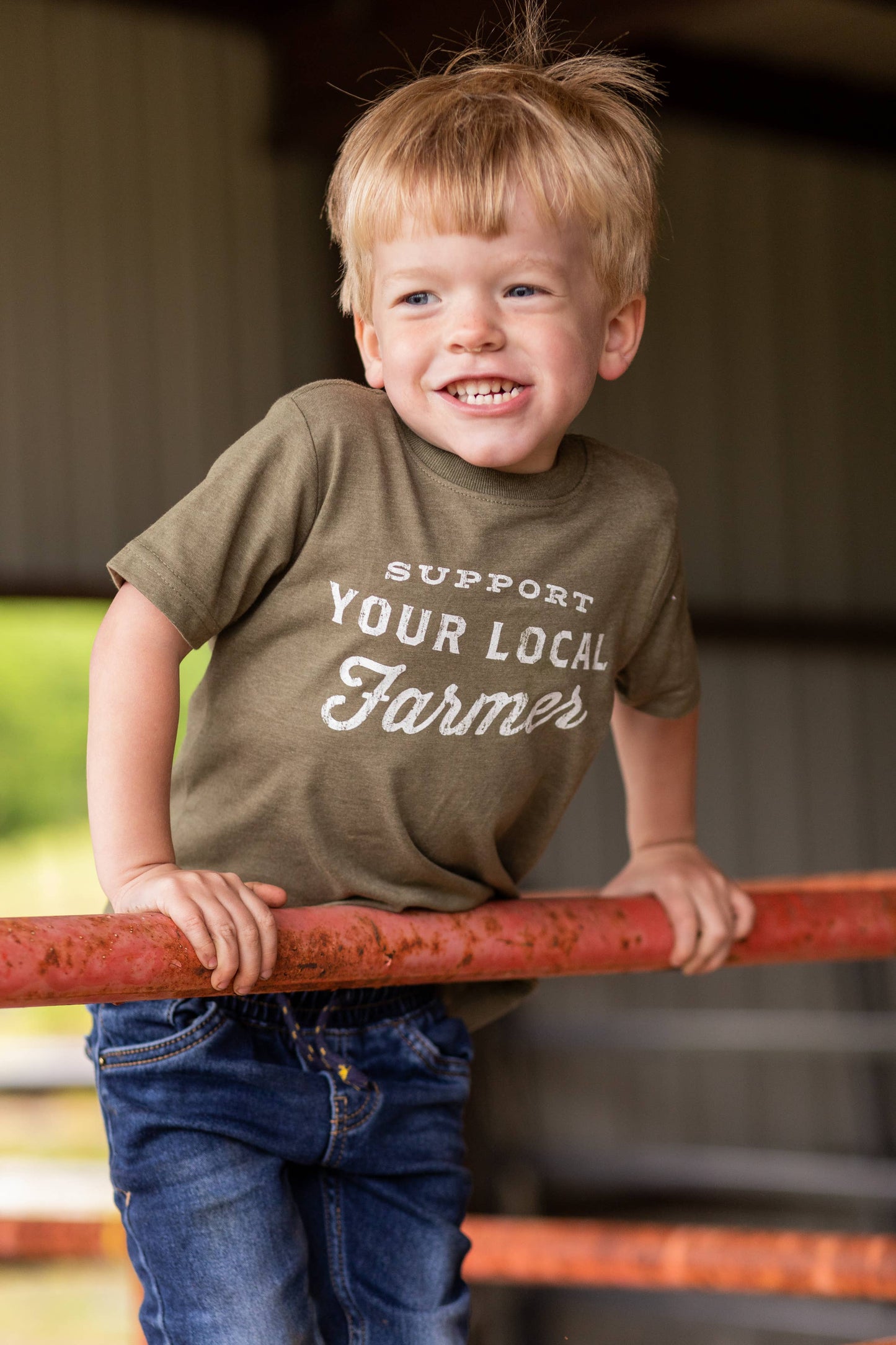 Support Your Local Farmer - Toddler Tee