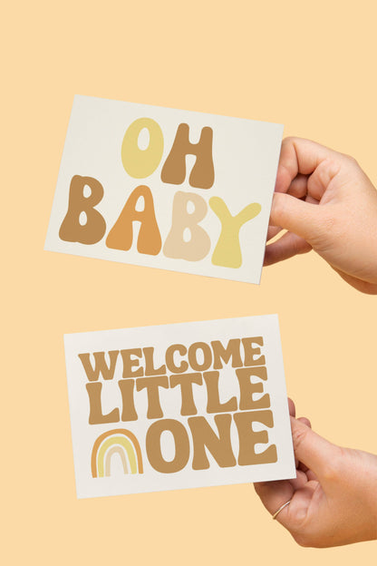 Oh Baby Greeting Card