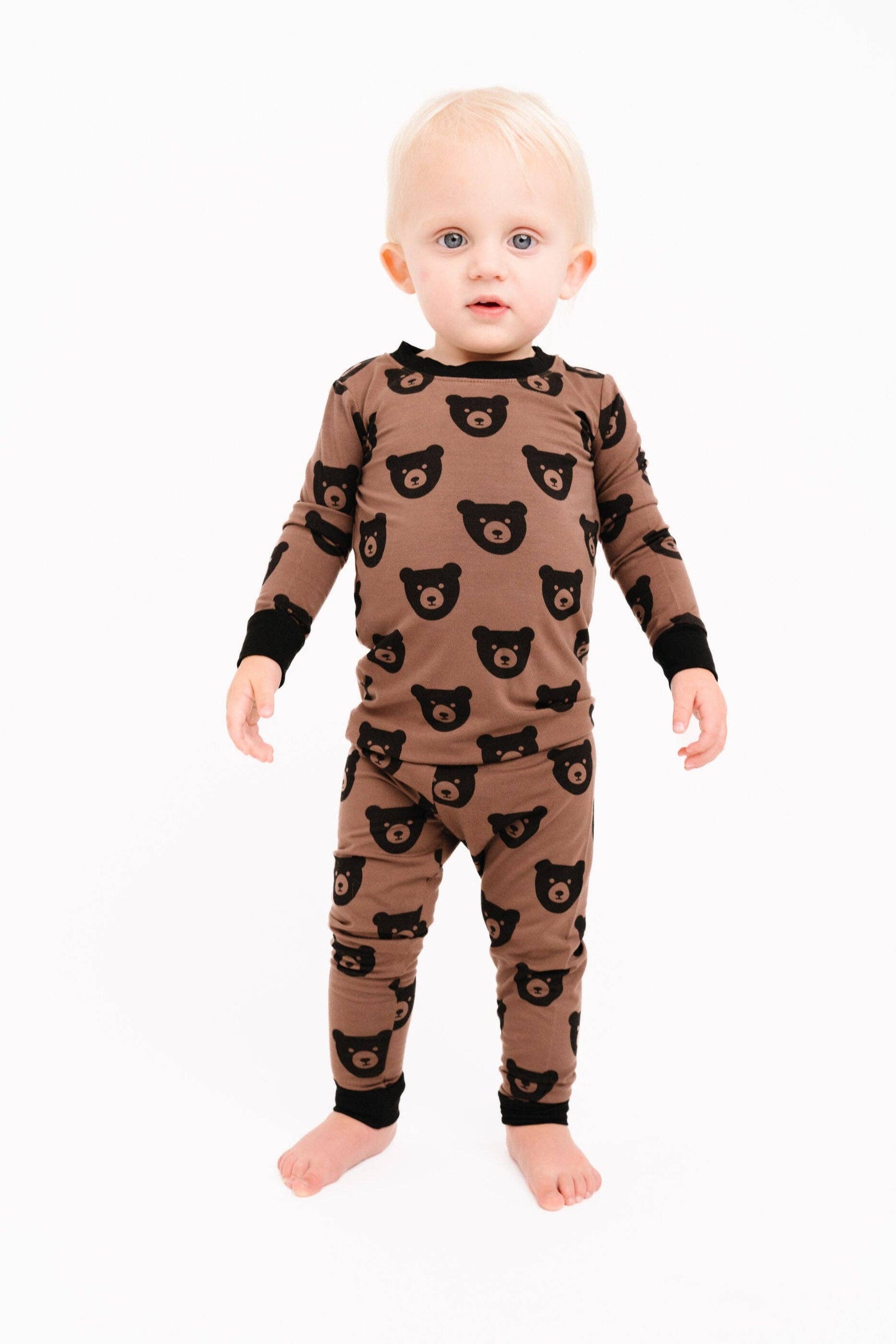 Brown Bear Bamboo Set