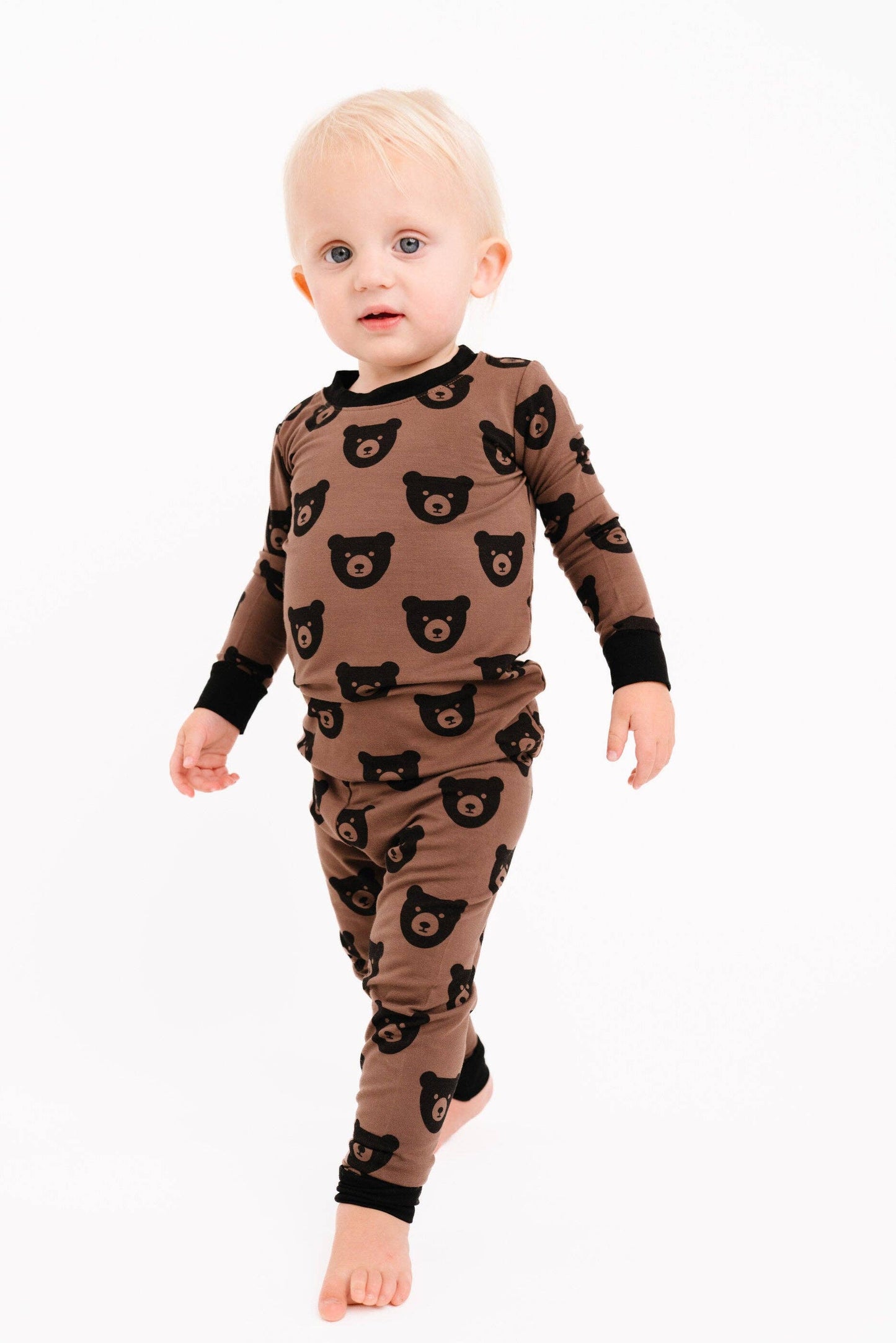 Brown Bear Bamboo Set